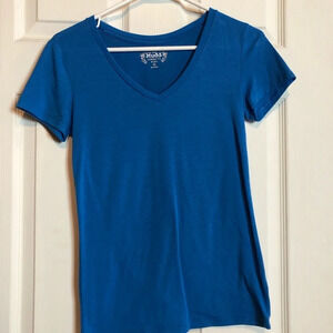 Women’s Mudd XS Royal Blue T-shirt V-Neck